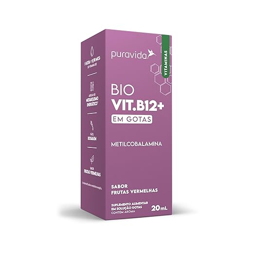 Bio Vit B12 Puravida em Gotas