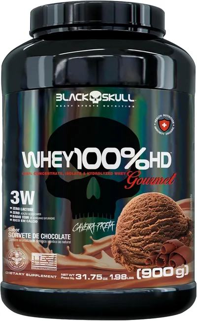 Whey 100% HD Gourmet Black Skull